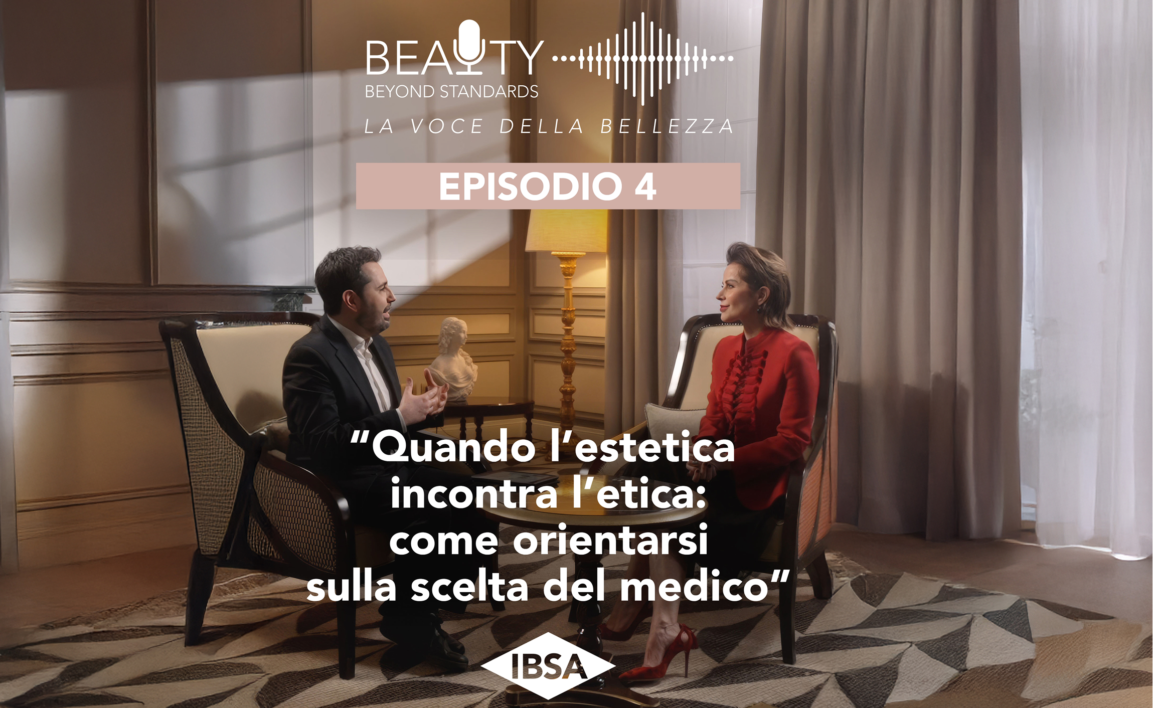 <p><strong>EPISODIO 4</strong> – Estetica ed etica: due parole simili, unite da un legame imprescindibile. Nell’ultimo episodio del nostro percorso con la Dott.ssa Chantal Sciuto parliamo di scelte consapevoli. Come orientarsi nella scelta del proprio specialista in medicina estetica? Un professionista iscritto all’Ordine dei Medici, con una formazione solida, riconosciuta, e costantemente aggiornata, capace di mettere il paziente – non solo il risultato – al centro del percorso.</p>
